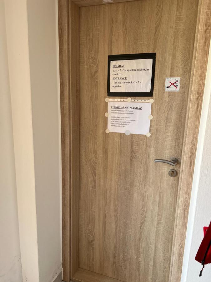 Csikos Apartman Gyenesdias Luaran gambar